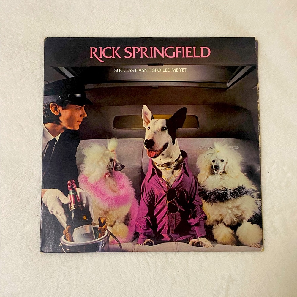 Rick Springfield success hasn’t spoiled me yet vintage vinyl 1982